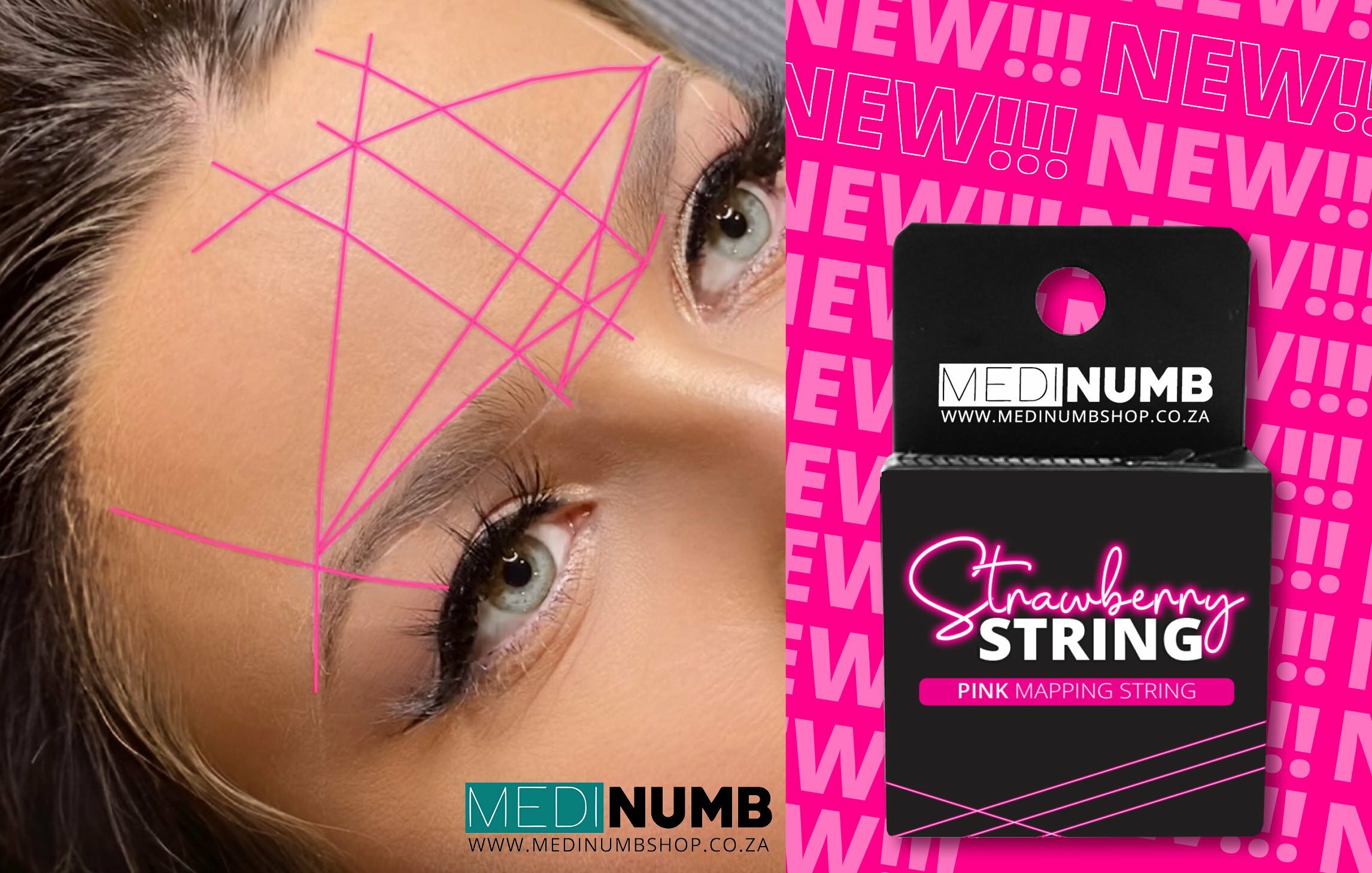 Marking string Pink MEDI NUMB